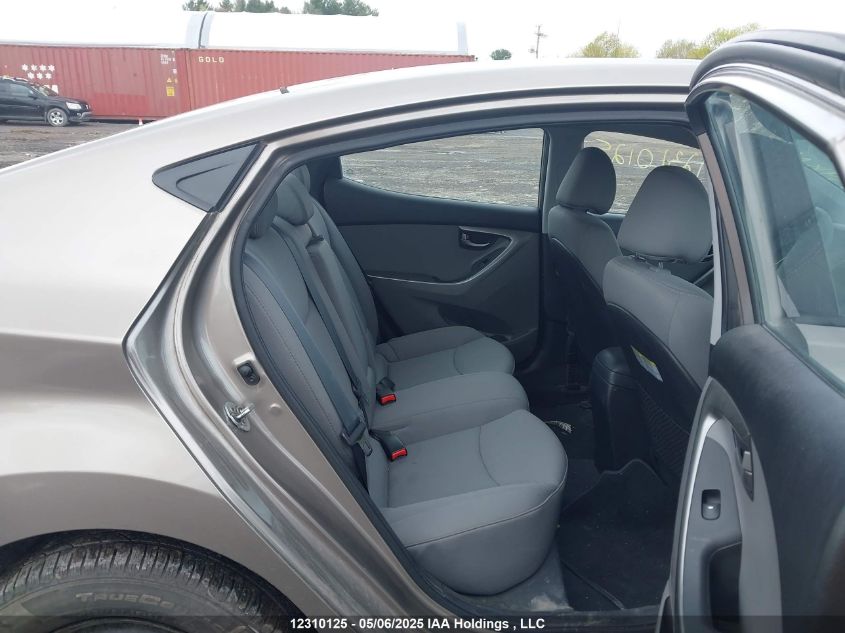 2013 Hyundai Elantra L VIN: 5NPDH4AE1DH198172 Lot: 12310125X