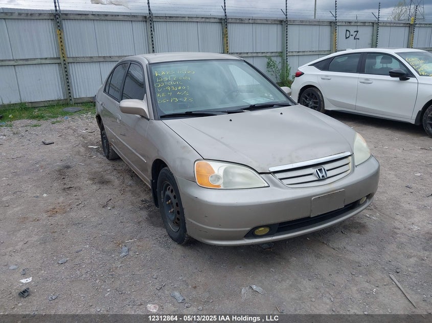 2HGES16802H930001 2002 Honda Civic auction photo 1