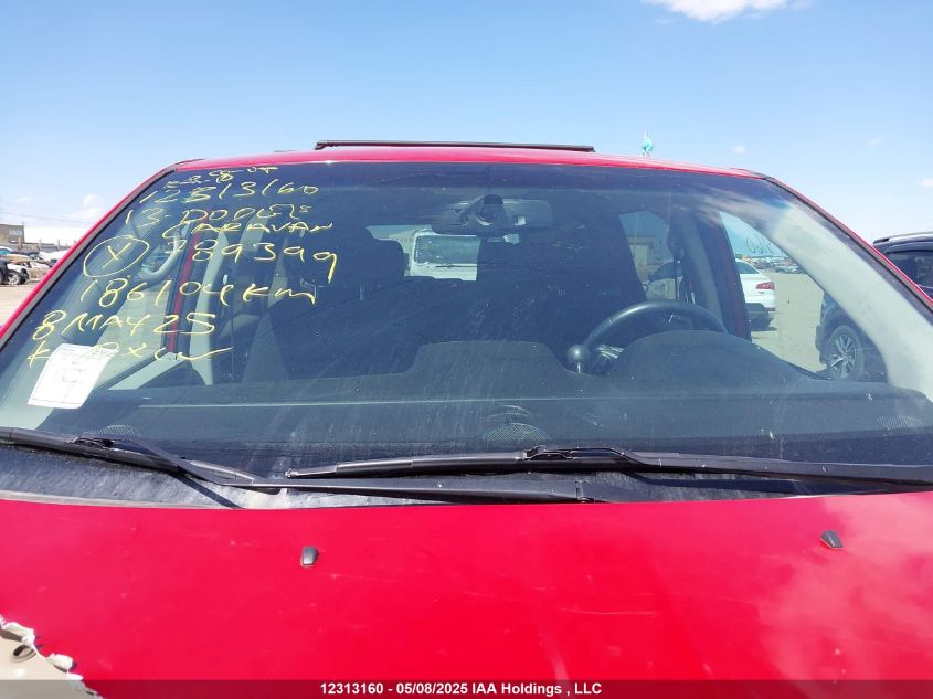 2013 Dodge Grand Caravan Se/Sxt VIN: 2C4RDGBG7DR789399 Lot: 12313160