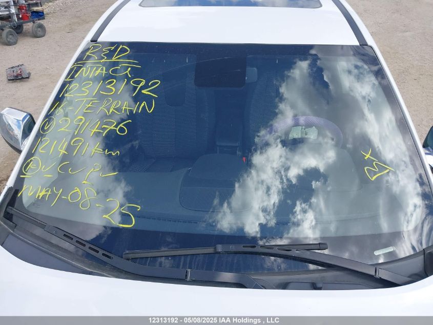 2016 GMC Terrain Sle VIN: 2GKFLTEK6G6291476 Lot: 12313192