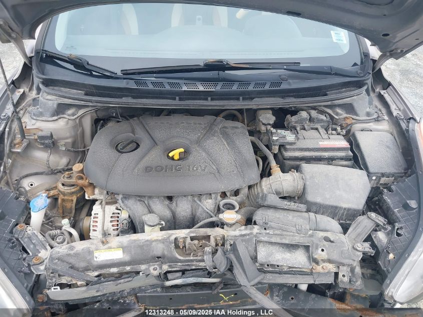 2013 Hyundai Elantra Gl VIN: 5NPDH4AE7DH151776 Lot: 12313248