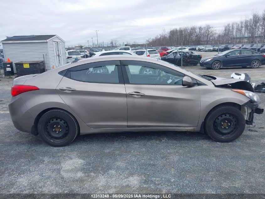 2013 Hyundai Elantra Gl VIN: 5NPDH4AE7DH151776 Lot: 12313248