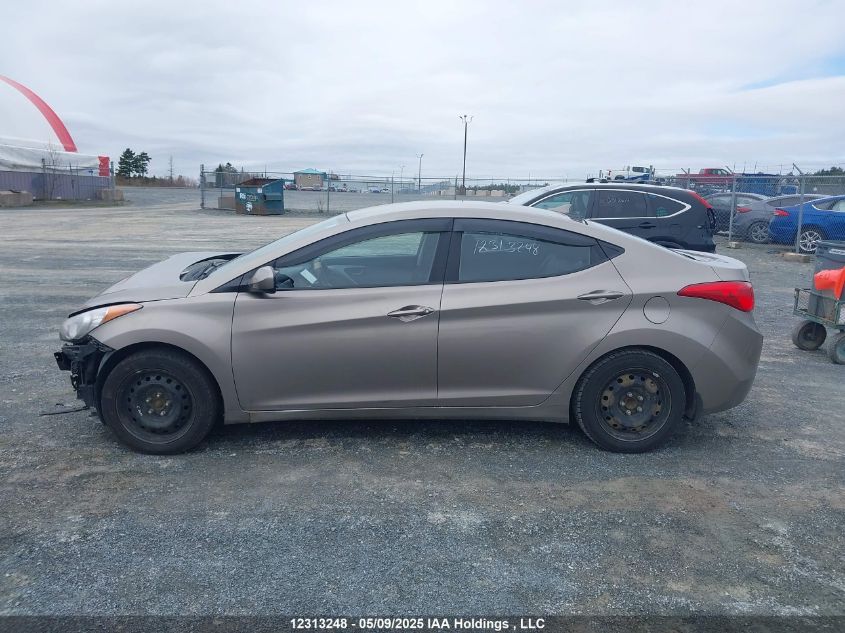 2013 Hyundai Elantra Gl VIN: 5NPDH4AE7DH151776 Lot: 12313248