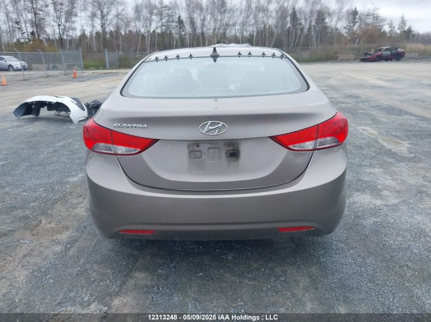 2013 Hyundai Elantra Gl VIN: 5NPDH4AE7DH151776 Lot: 12313248
