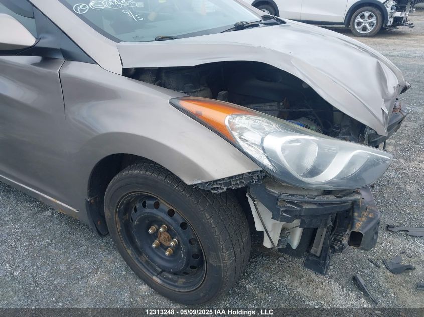 2013 Hyundai Elantra Gl VIN: 5NPDH4AE7DH151776 Lot: 12313248