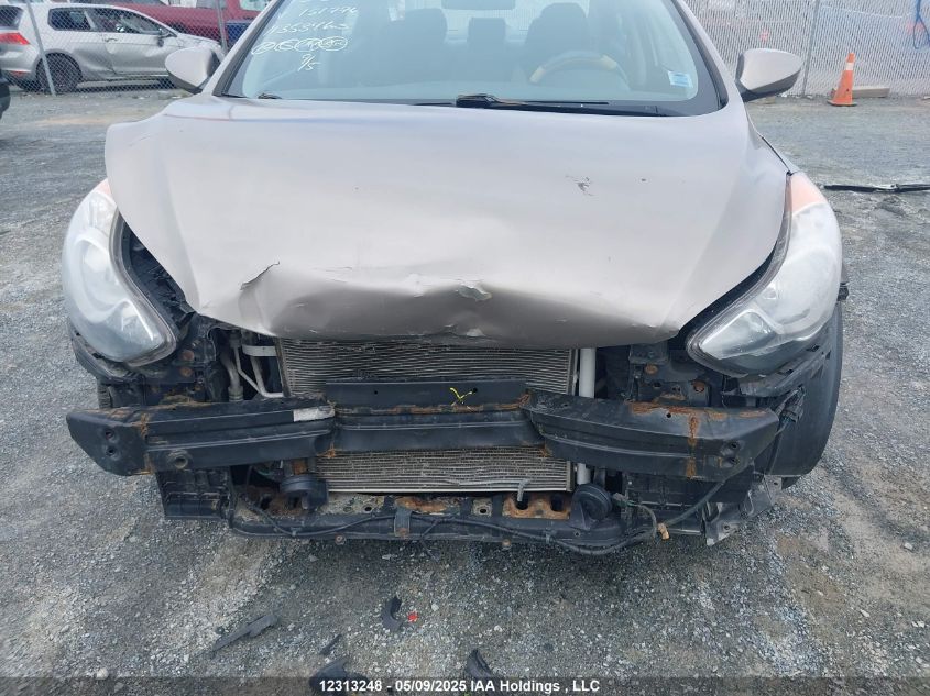 2013 Hyundai Elantra Gl VIN: 5NPDH4AE7DH151776 Lot: 12313248