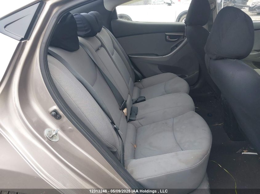 2013 Hyundai Elantra Gl VIN: 5NPDH4AE7DH151776 Lot: 12313248