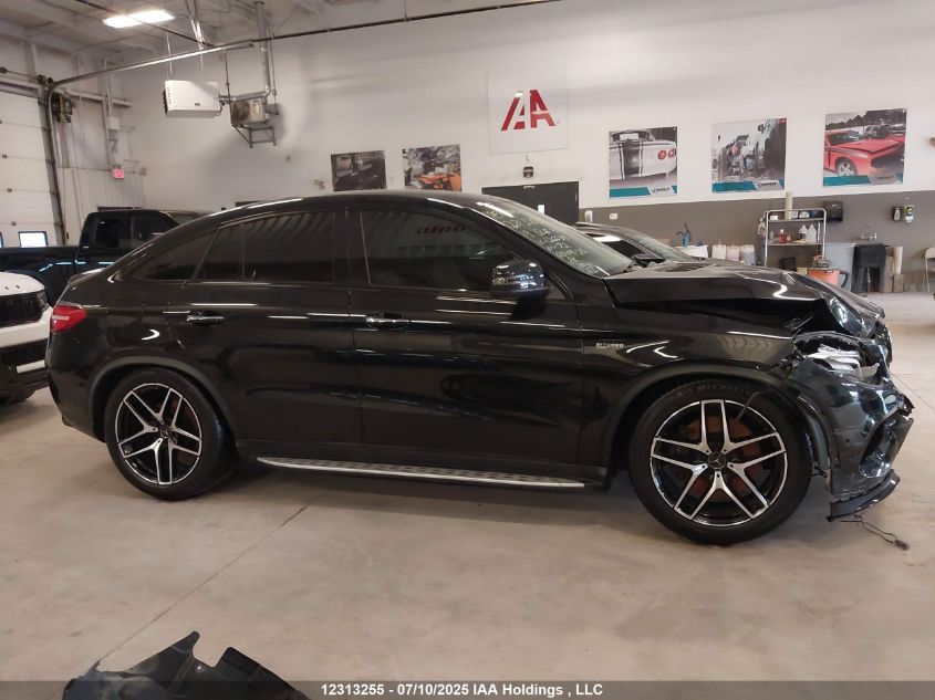 2019 Mercedes-Benz Gle Coupe 43 Amg VIN: 4JGED6EBXKA126639 Lot: 12313255