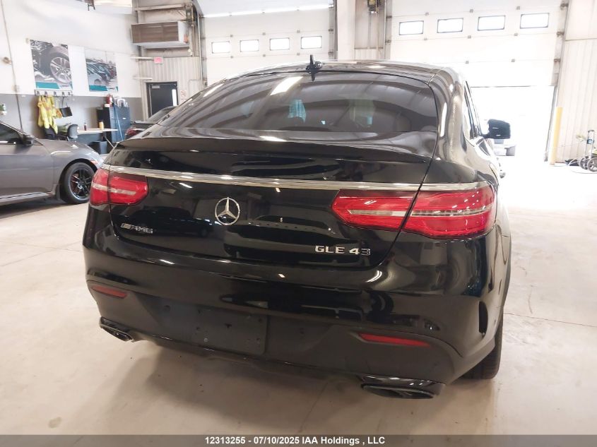 2019 Mercedes-Benz Gle Coupe 43 Amg VIN: 4JGED6EBXKA126639 Lot: 12313255