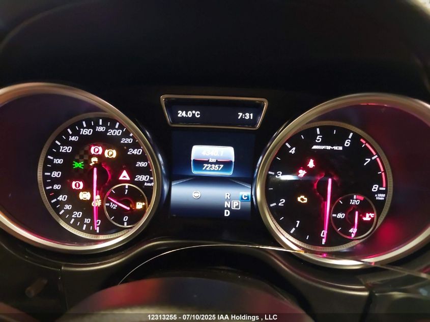 2019 Mercedes-Benz Gle Coupe 43 Amg VIN: 4JGED6EBXKA126639 Lot: 12313255