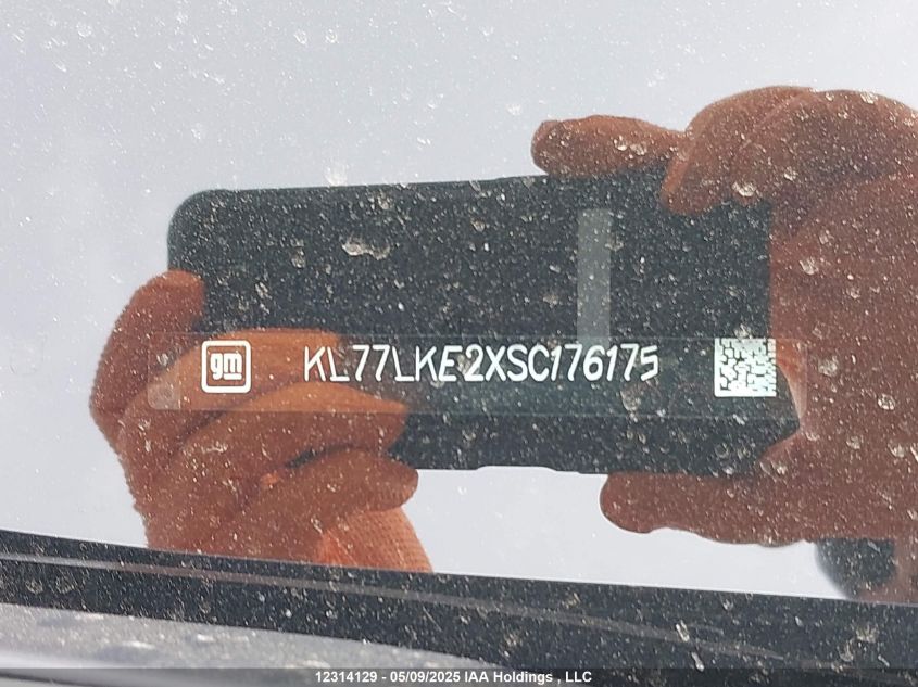 2025 Chevrolet Trax Activ VIN: KL77LKE2XSC176175 Lot: 12314129