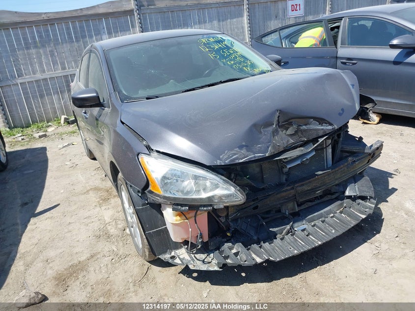 3N1AB7AP9FL648714 2015 Nissan Sentra S/Sv/Sr/Sl auction photo 1