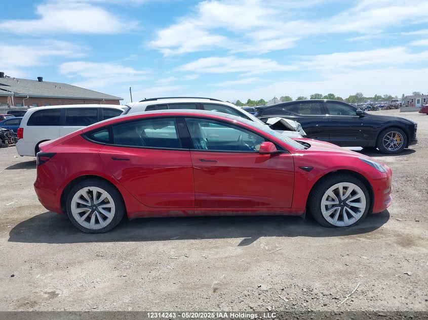 2023 Tesla Model 3 VIN: LRW3E1EB6PC876348 Lot: 12314243