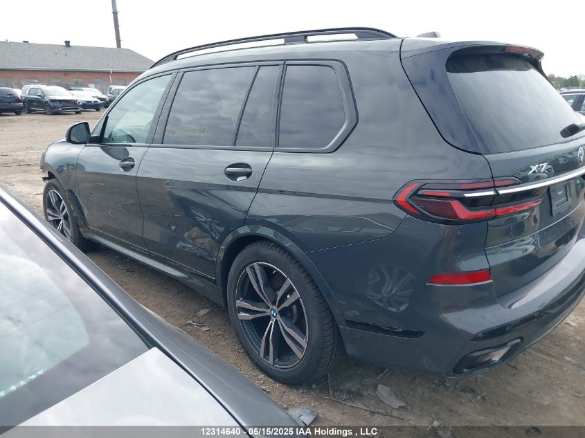 2023 BMW X7 xDrive40I VIN: 5UX23EM01P9P54584 Lot: 12314640