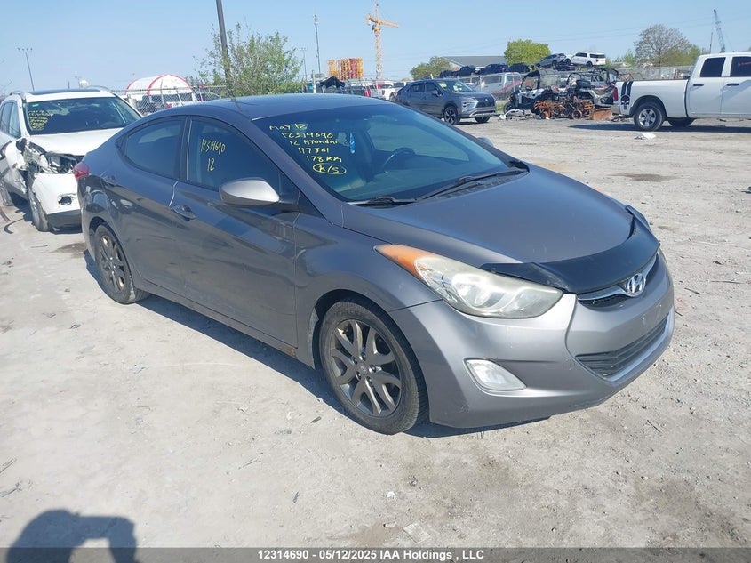 5NPDH4AE6CH117861 2012 Hyundai Elantra Gls auction photo 1