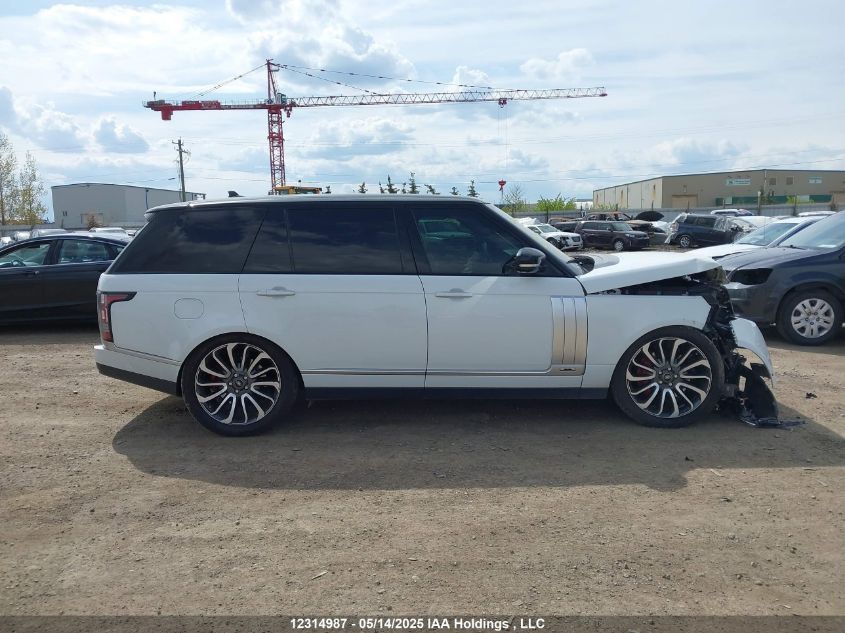 2016 Land Rover Range Rover Autobiography VIN: SALGV3EFXGA246274 Lot: 12314987
