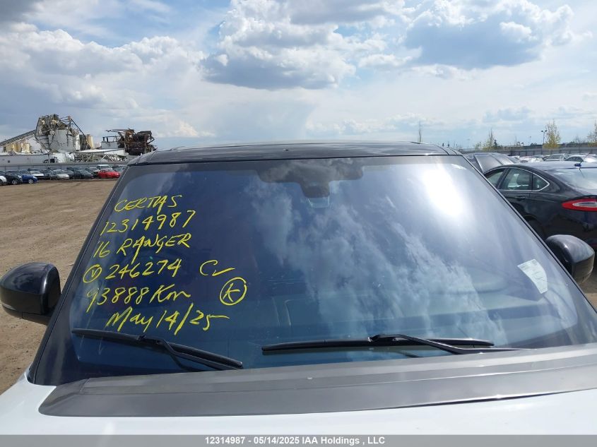 2016 Land Rover Range Rover Autobiography VIN: SALGV3EFXGA246274 Lot: 12314987