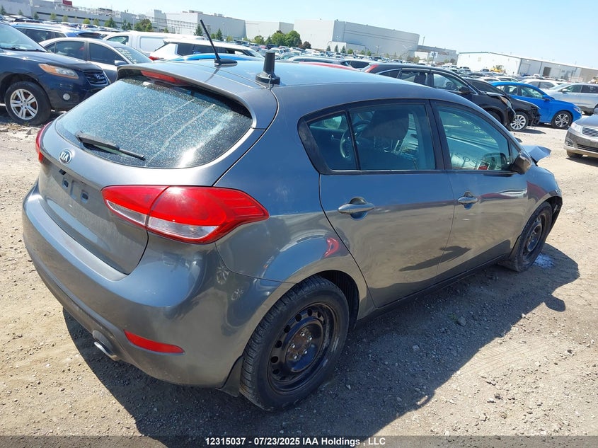 2014 Kia Forte 2.0L Ex/2.0L Lx+ VIN: KNAFK5A84E5207780 Lot: 12315037