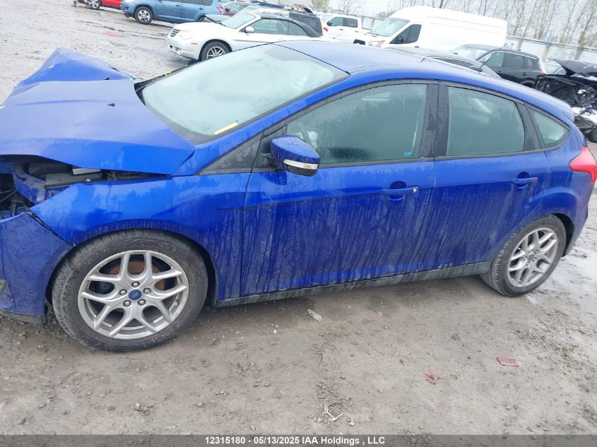 2015 Ford Focus Se VIN: 1FADP3K20FL377180 Lot: 12315180