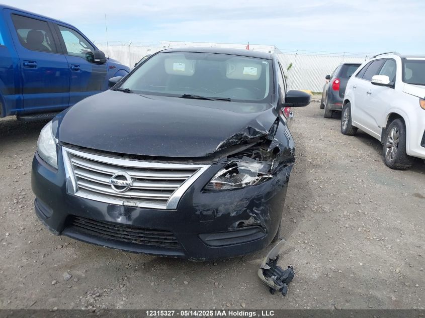 2013 Nissan Sentra S/Sv/Sr/Sl VIN: 3N1AB7AP0DL783027 Lot: 12315327