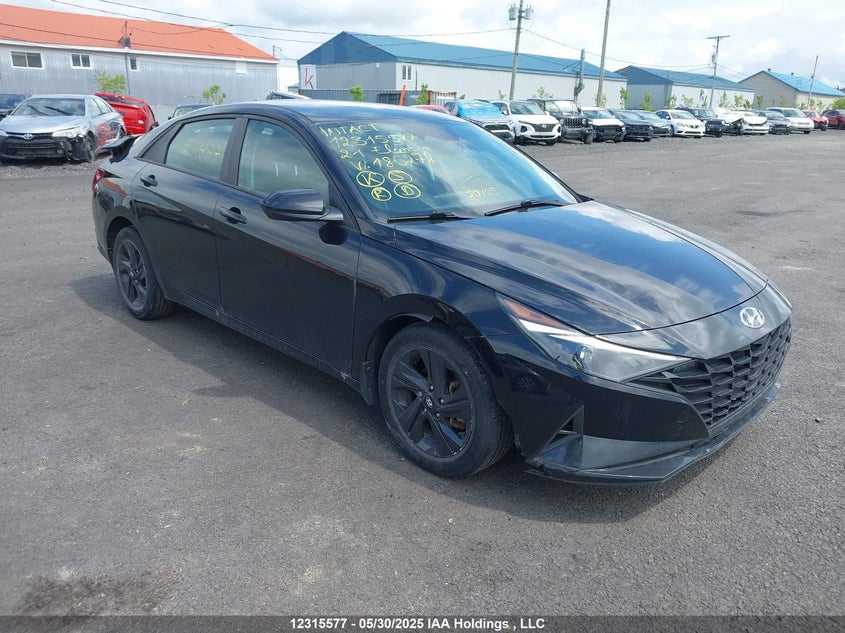 KMHLM4AG4MU185278 2021 Hyundai Elantra auction photo 1