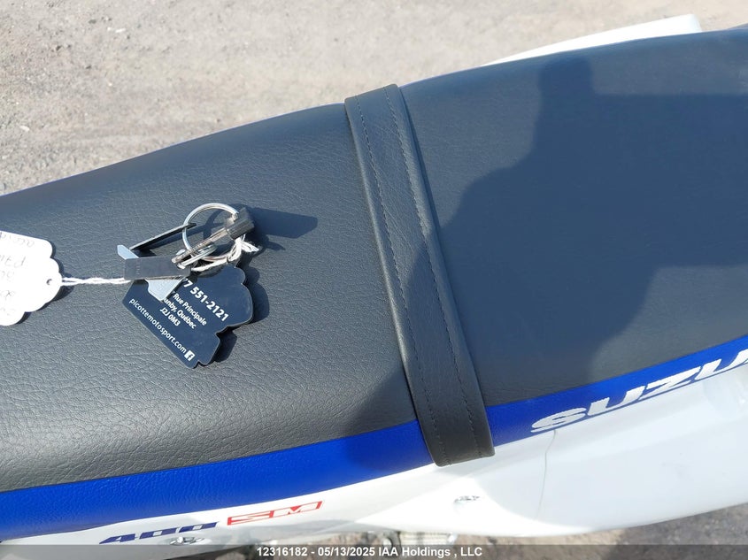 2023 Suzuki Dr-Z400 Sm VIN: JS1SK44A9P7102020 Lot: 12316182