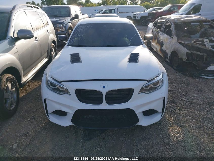 2017 BMW M2 VIN: WBS1H9C51HV786441 Lot: 12316194