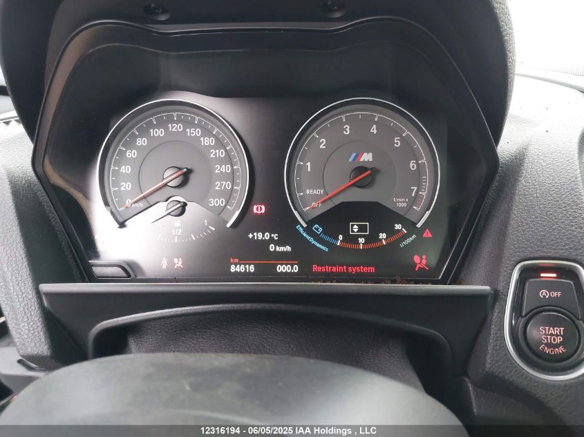 2017 BMW M2 VIN: WBS1H9C51HV786441 Lot: 12316194