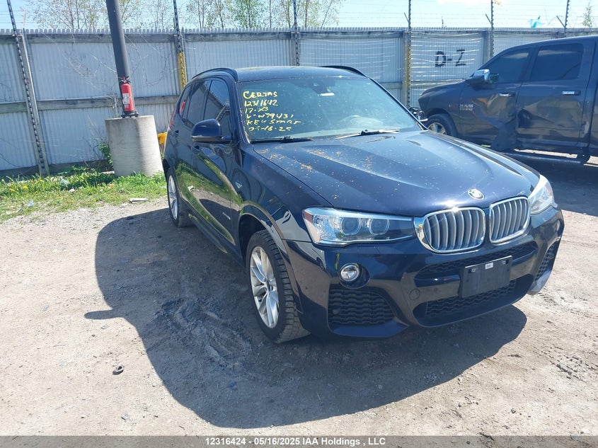 2017 BMW X3 xDrive28I VIN: 5UXWX9C38H0W79431 Lot: 12316424