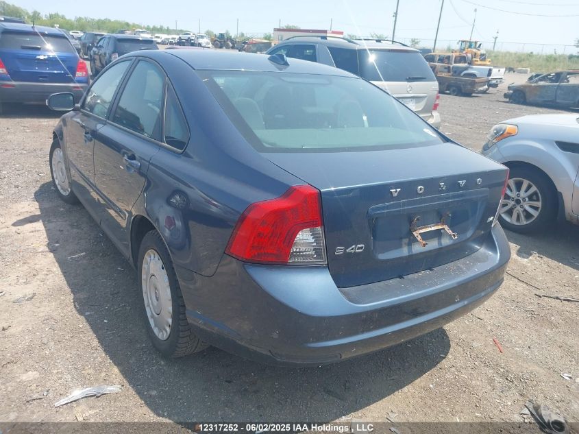 2009 Volvo S40 2.4I VIN: YV1MS382092459589 Lot: 12317252