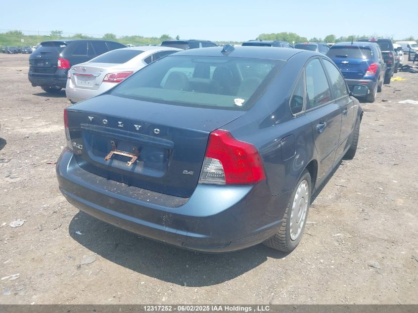 2009 Volvo S40 2.4I VIN: YV1MS382092459589 Lot: 12317252