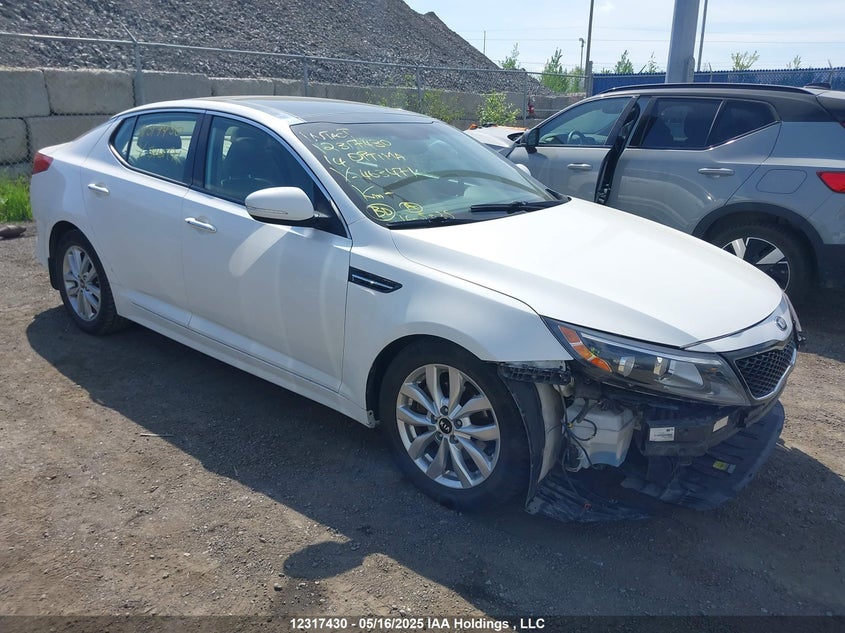 KNAGN4A73E5463471 2014 Kia Optima auction photo 1
