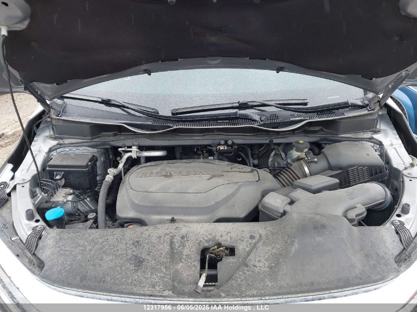 2022 Honda Odyssey Exl VIN: 5FNRL6H61NB501028 Lot: 12317956