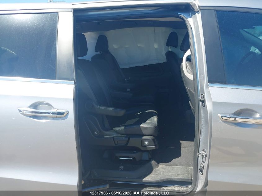 2022 Honda Odyssey Exl VIN: 5FNRL6H61NB501028 Lot: 12317956