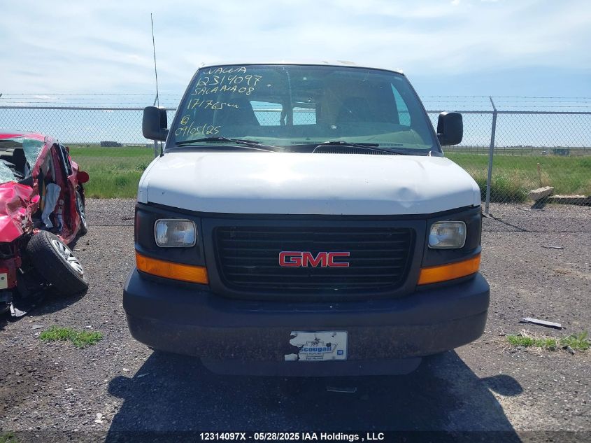 2008 GMC Savana Standard VIN: 1GTGG25C081171765 Lot: 12314097X