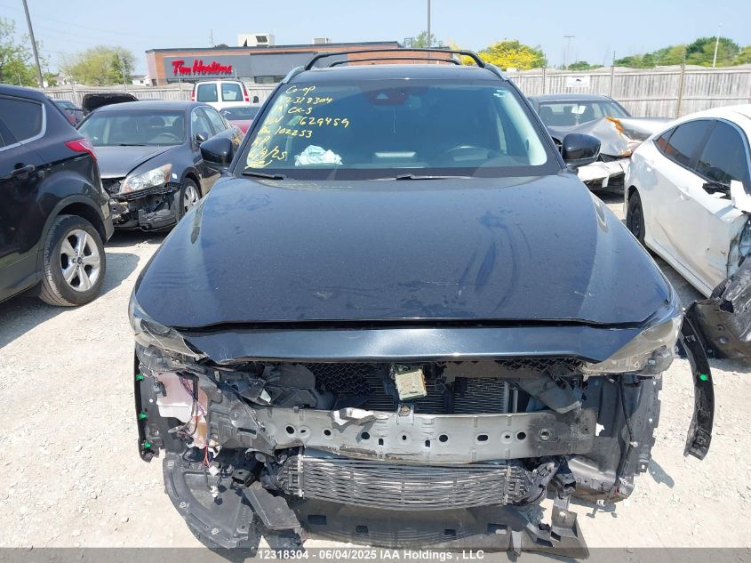 2019 Mazda Cx-5 Gt W/Turbo VIN: JM3KFBDY7K0629459 Lot: 12318304