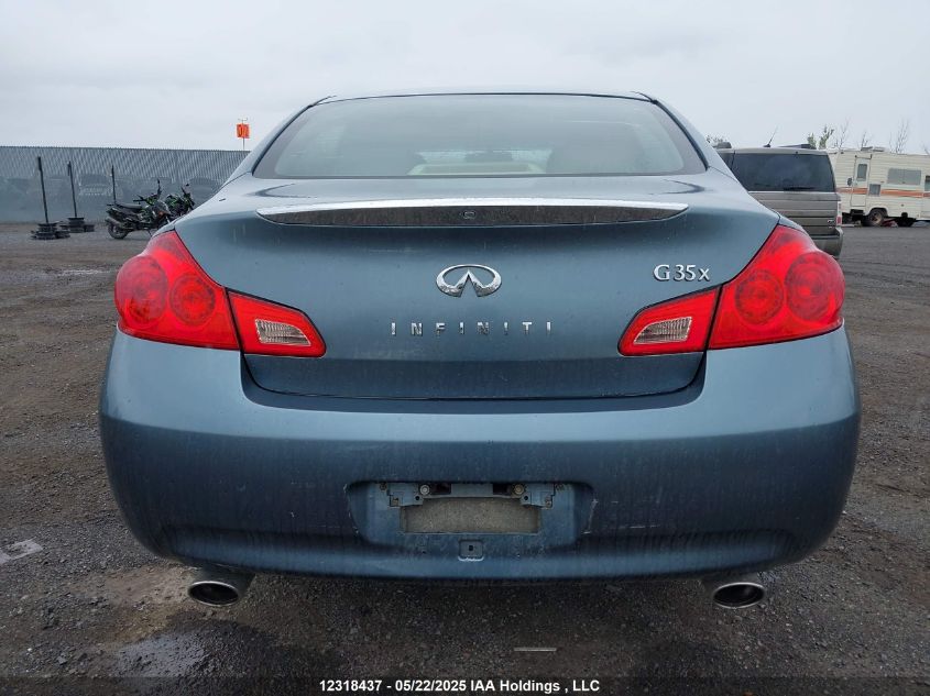 2007 Infiniti G35X VIN: JNKBV61F47M818137 Lot: 12318437