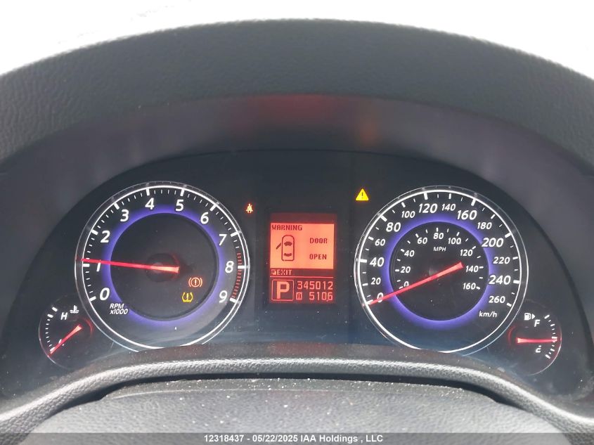 2007 Infiniti G35X VIN: JNKBV61F47M818137 Lot: 12318437