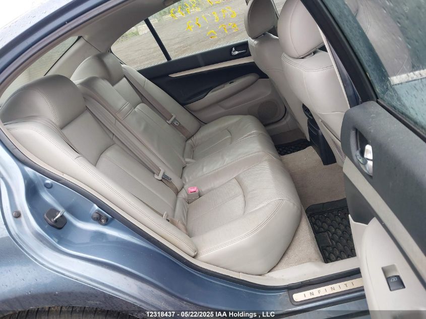 2007 Infiniti G35X VIN: JNKBV61F47M818137 Lot: 12318437