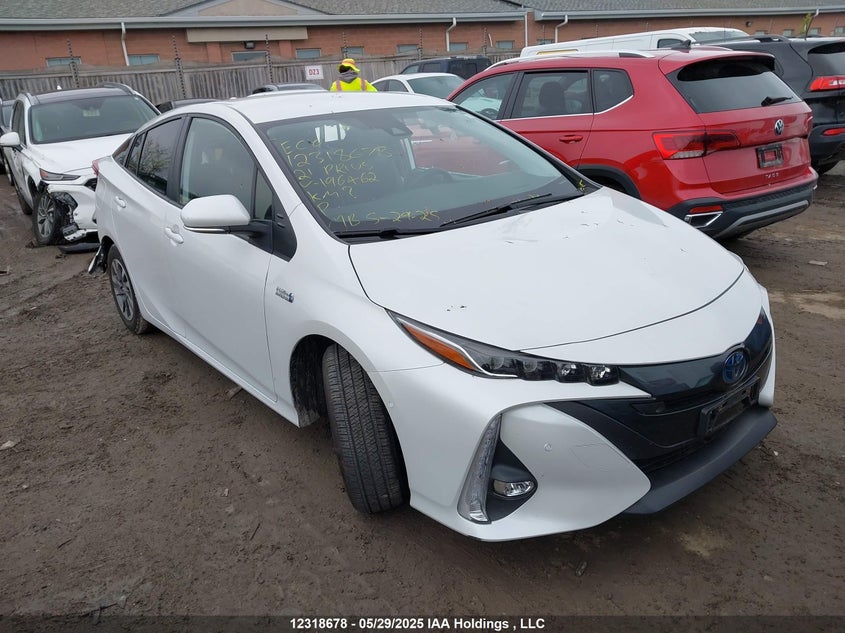 JTDKAMFP9M3196462 2021 Toyota Prius Prime auction photo 1