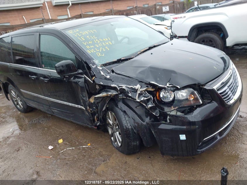 2C4RC1HG8GR158401 2016 Chrysler Town & Country S auction photo 1