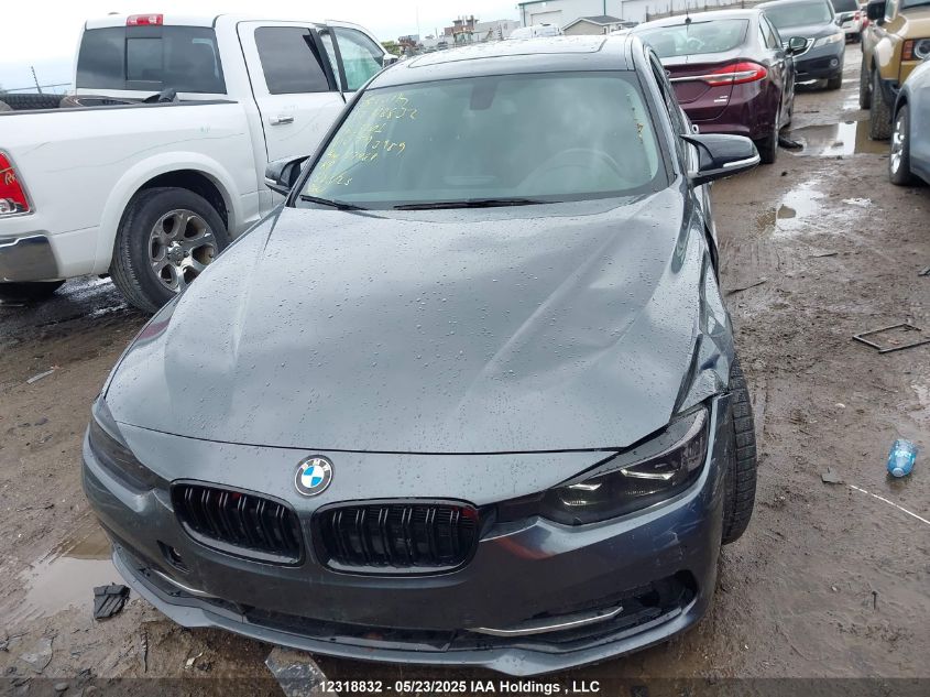 2016 BMW 320I xDrive VIN: WBA8E5G55GNT93989 Lot: 12318832