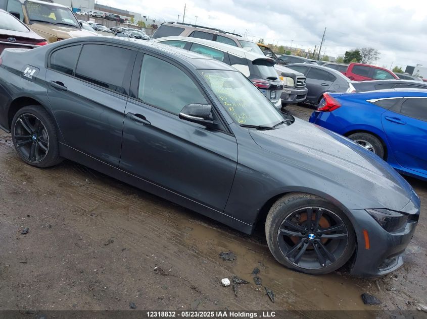 2016 BMW 320I xDrive VIN: WBA8E5G55GNT93989 Lot: 12318832