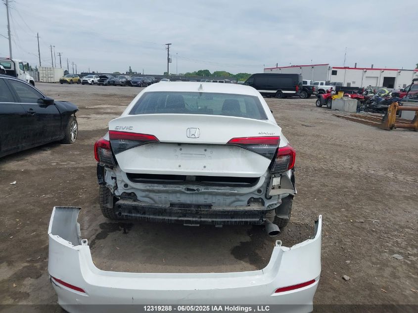 2024 Honda Civic Sedan VIN: 2HGFE2F53RH104602 Lot: 12319288