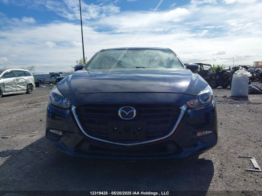 2018 Mazda Mazda3 VIN: JM1BN1V73J1187834 Lot: 12319425