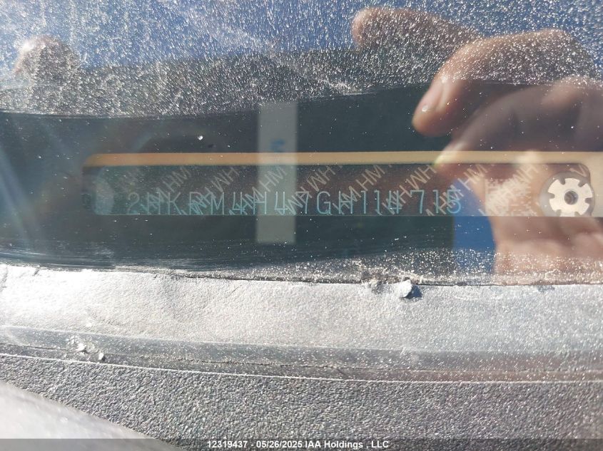 2016 Honda Cr-V Se VIN: 2HKRM4H47GH114715 Lot: 12319437