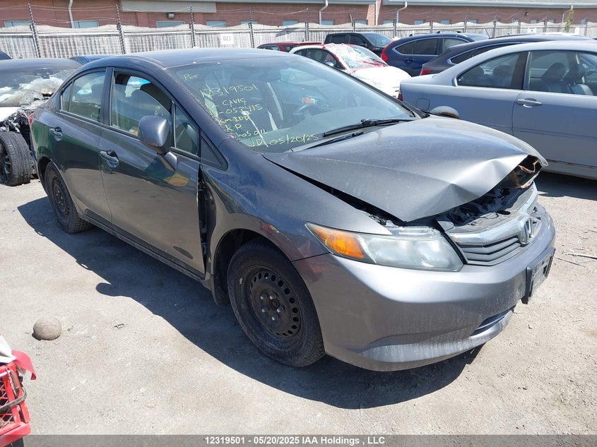 2HGFB2F41CH053415 2012 Honda Civic Lx auction photo 1