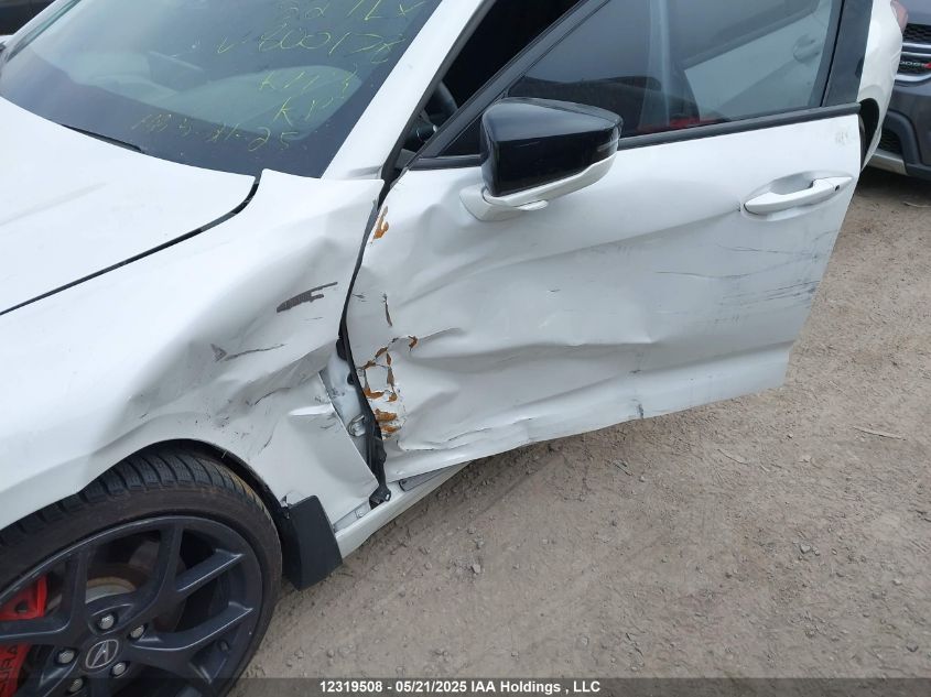 2022 Acura Tlx VIN: 19UUB7F09NA800178 Lot: 12319508