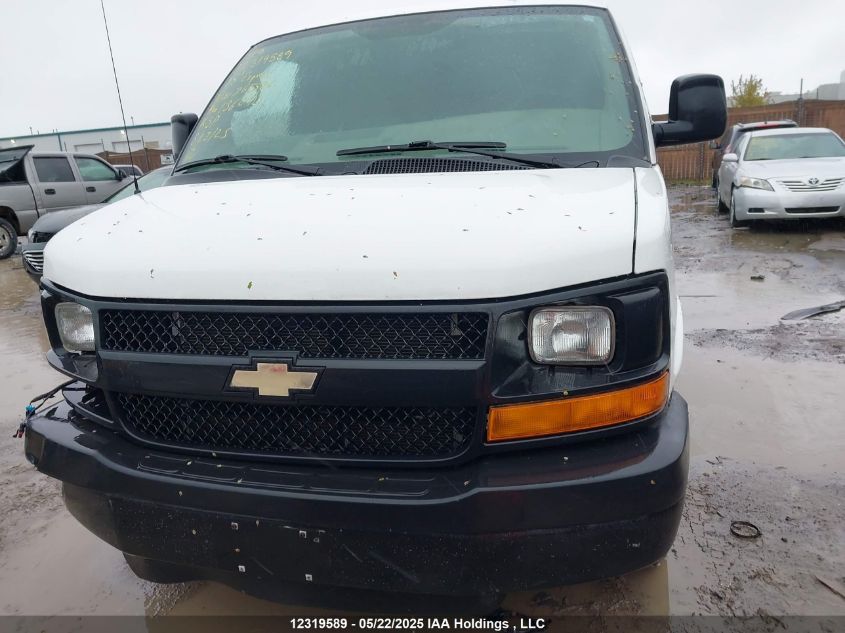 2015 Chevrolet Express 2500 1Wt VIN: 1GCWGGFF1F1265586 Lot: 12319589