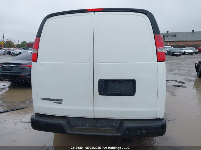 2015 Chevrolet Express 2500 1Wt VIN: 1GCWGGFF1F1265586 Lot: 12319589